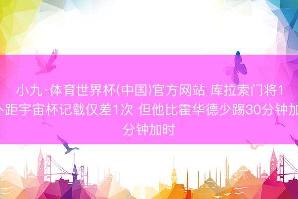 小九·体育世界杯(中国)官方网站 库拉索门将15扑距宇宙杯记载仅差1次 但他比霍华德少踢30分钟加时